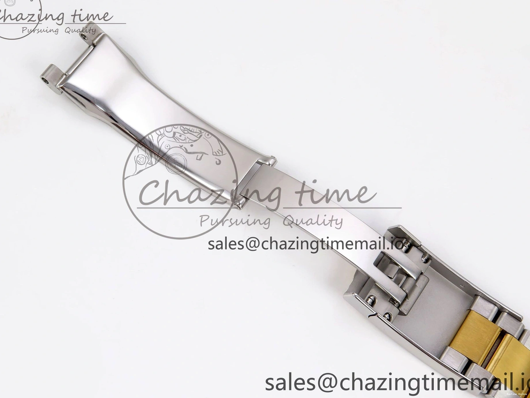 0110 Breathable DateJust 41 SS YG ARF 1:1 Best Edition 904L Steel YG Stick Dial on Oyster Bracelet SH 1260